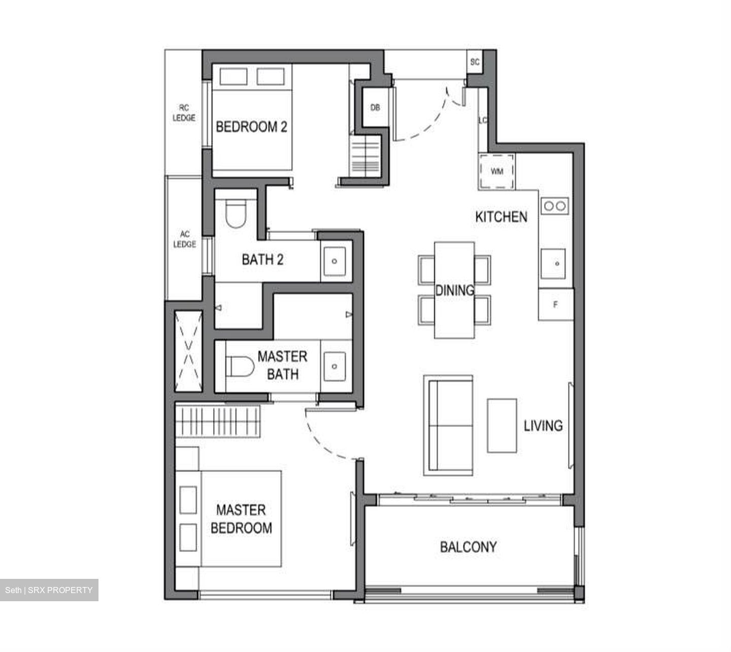 Parksuites (D10), Apartment #626963411